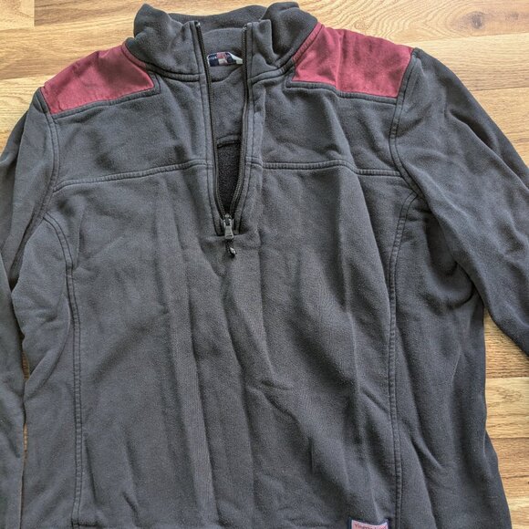 Vineyard vines Jet Black Blank Classic Shep Shirt pullover - Picture 6 of 12